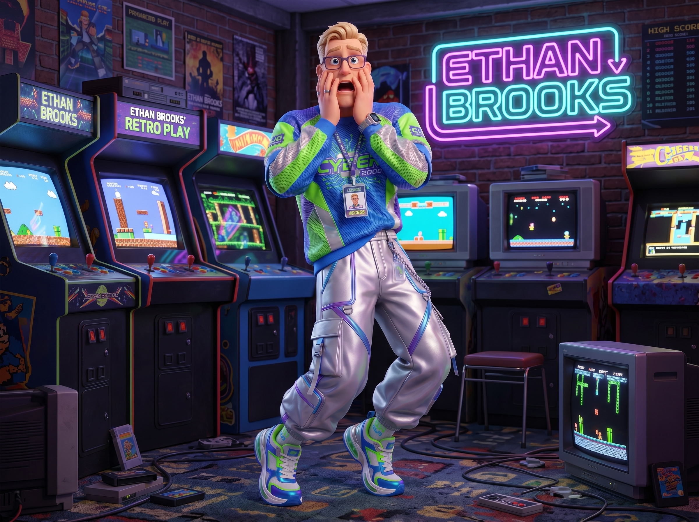 Ethan Y2-1 avatar sticker pack preview