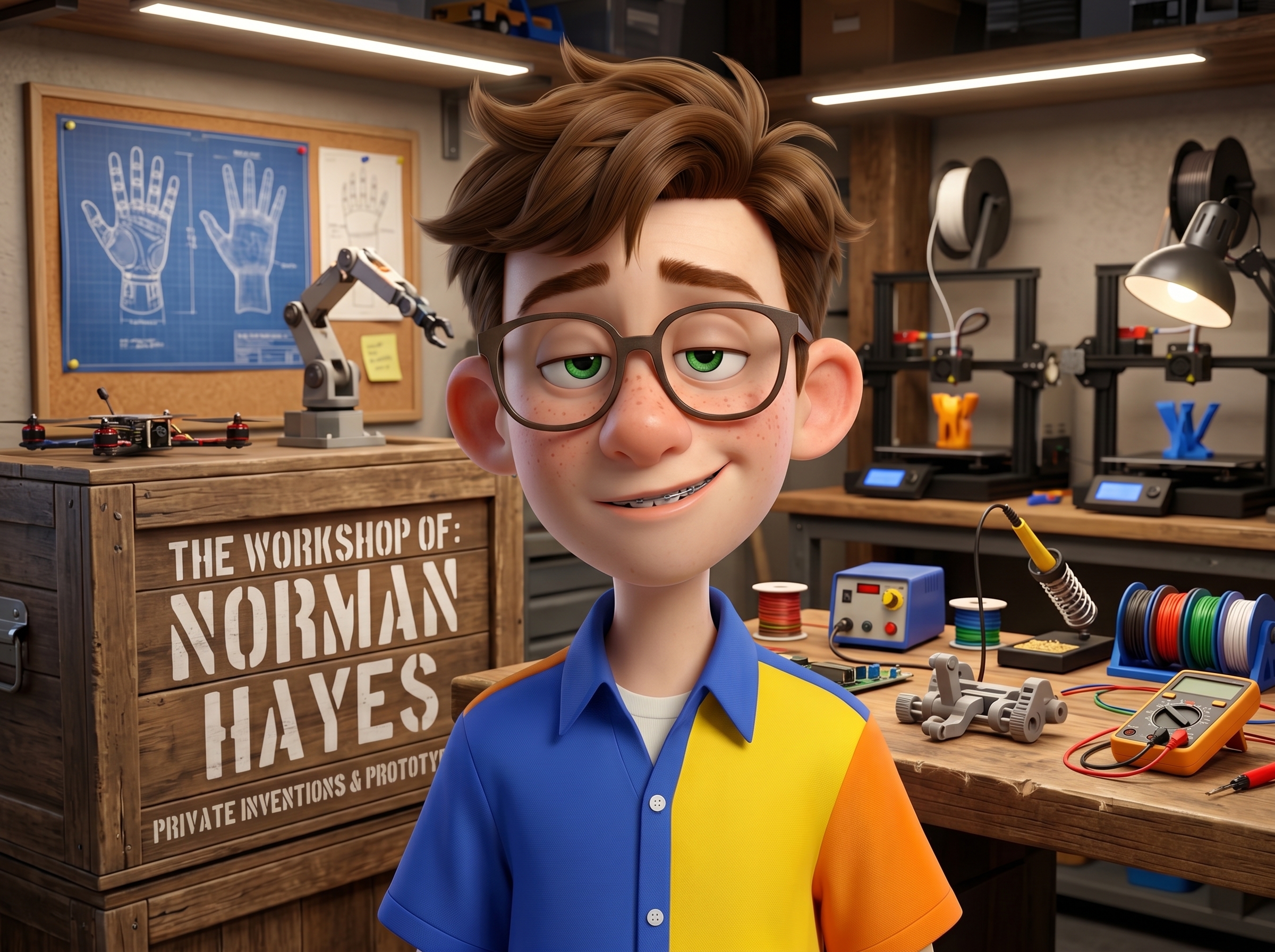 Norman BB-F1 avatar sticker pack preview