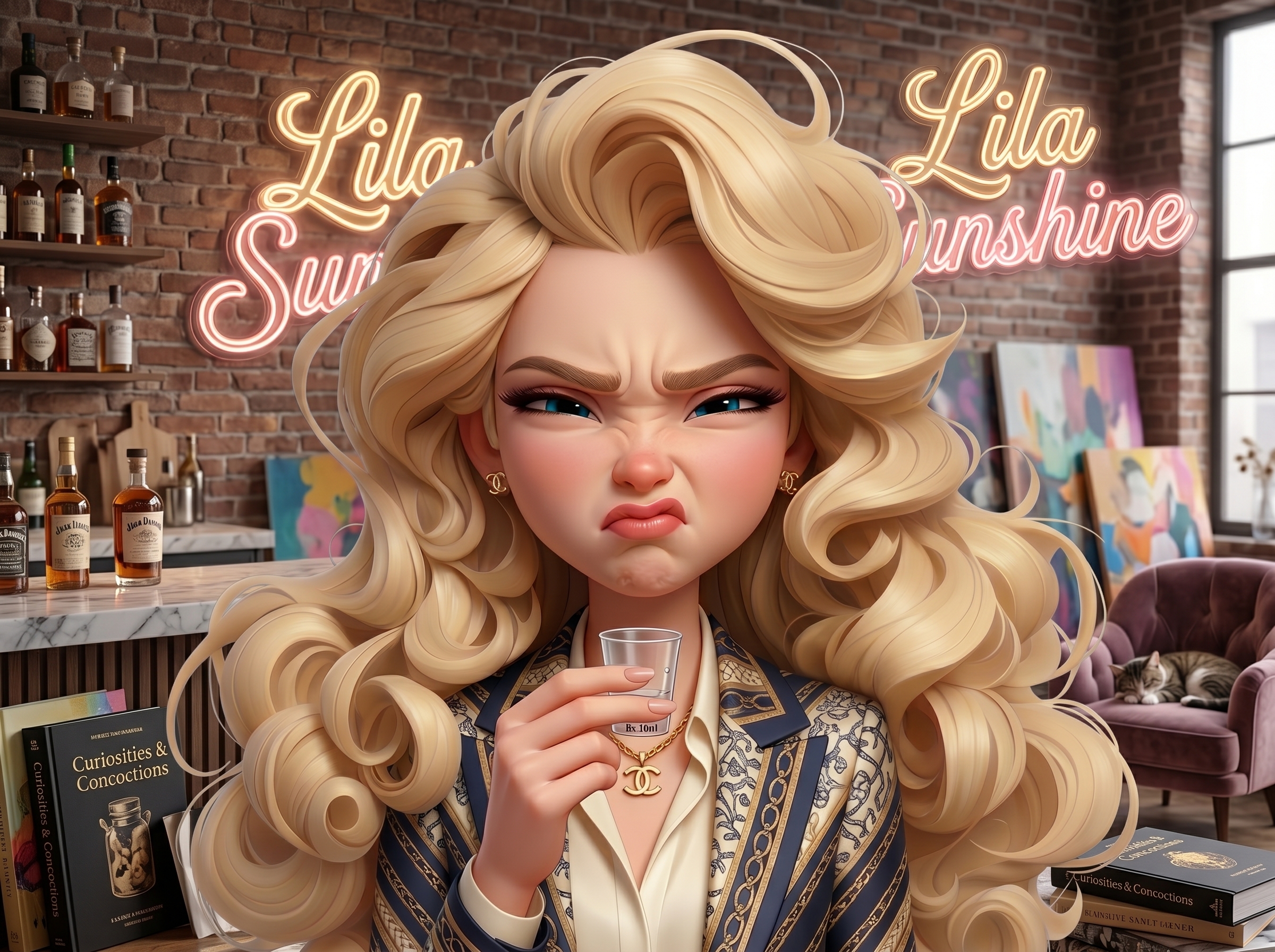 Lila LD-F1 avatar sticker pack preview