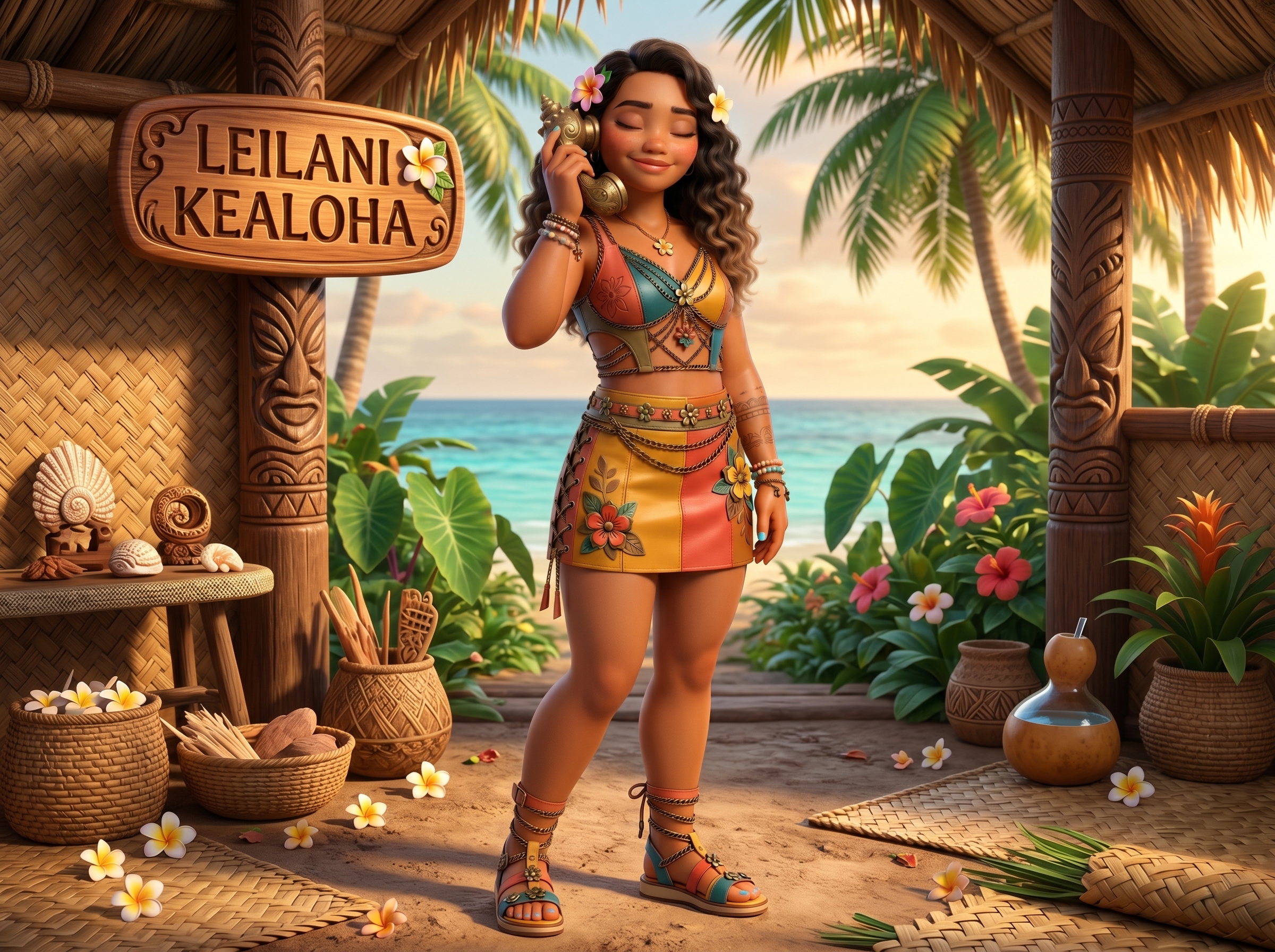 Leilani LCR-1 avatar sticker pack preview