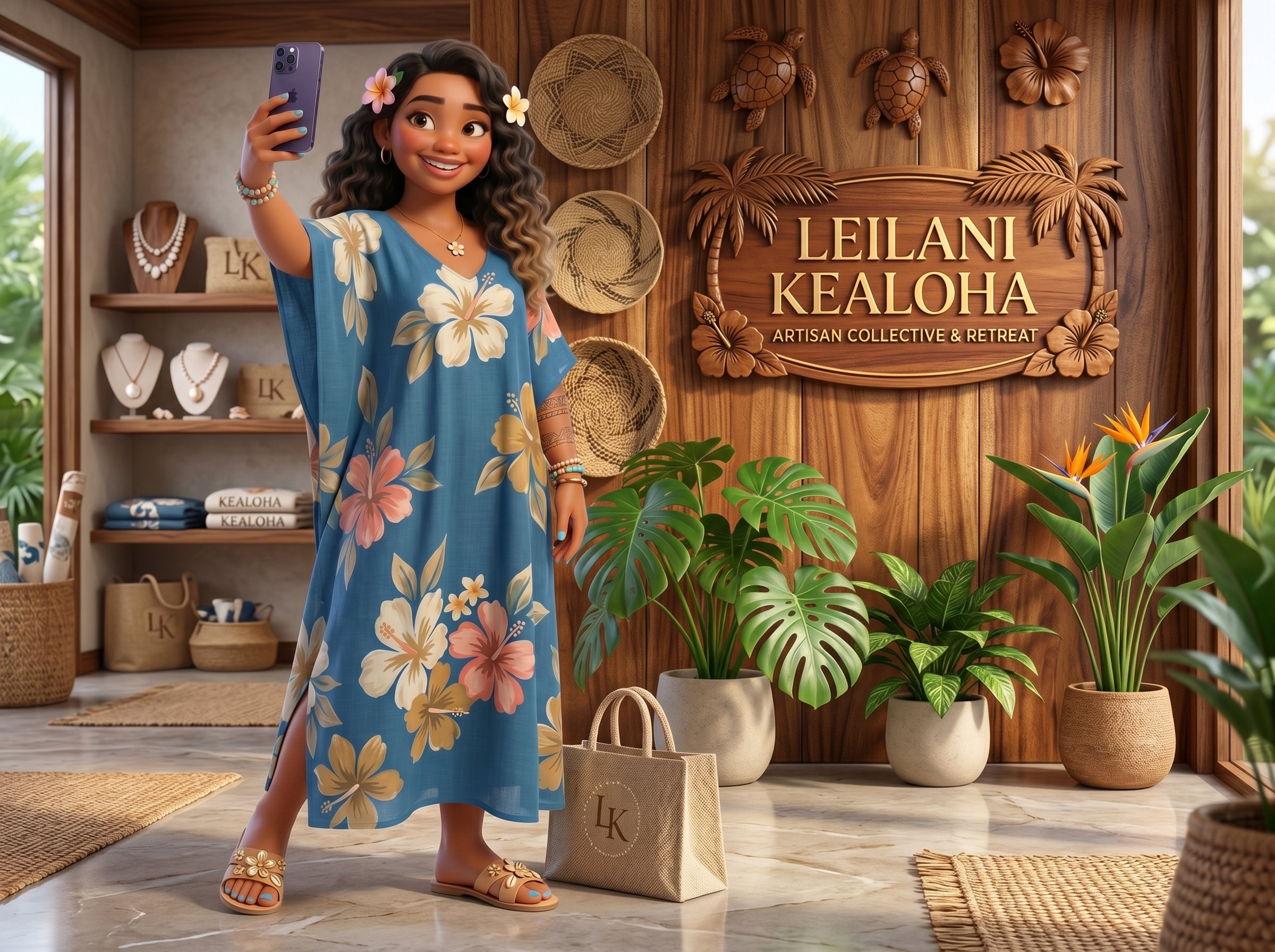 Leilani RW-1 avatar sticker pack preview