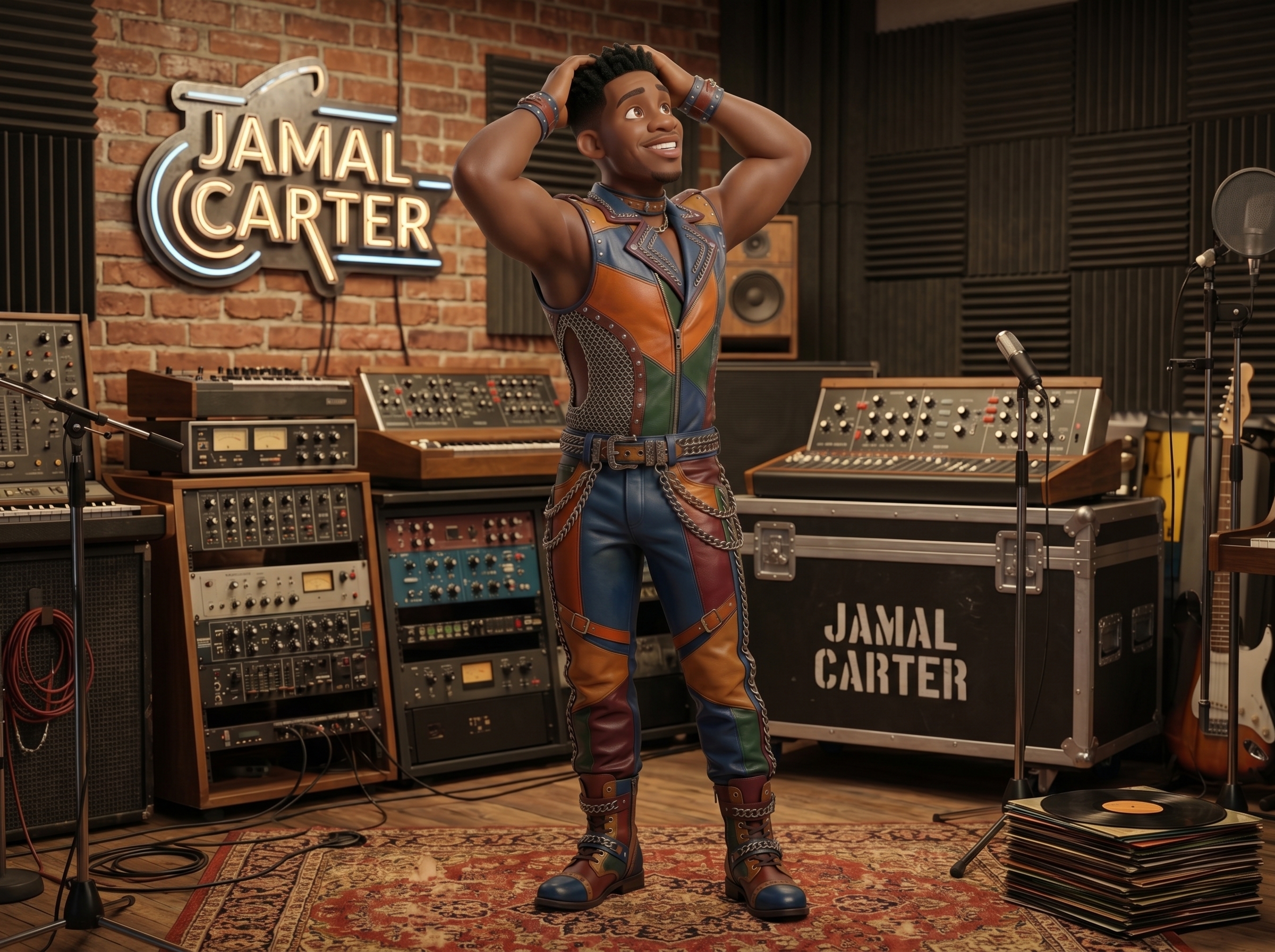 Jamal LC-1 avatar sticker pack preview